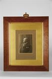A Portrait of King D. Carlos I of Portugal  (1863-1908), photo on paper, wood frame surmounted by