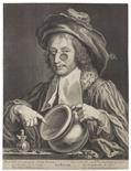 Robert Nantieul    1623 o. 1630 Reims - 1678 ParisLe Bassin (Das veränderte Bildnis Philibert-