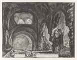 Giovanni Battista Piranesi    1720 Mogliano - 1778 RomVeduta interna della Villa di Mecenate. 1764.