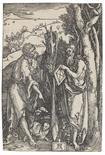 Albrecht Dürer    1471 Nürnberg - 1528 NürnbergJohannes der Täufer und Onuphrius mit der