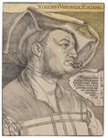 Albrecht Dürer    1471 Nürnberg - 1528 NürnbergBildnis des Ulrich Varnbüler. 1522.Holzschnitt, mit