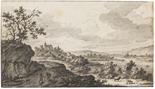 Johann Georg Schüz    1755 Frankfurt am Main - 1822 Frankfurt am MainKleine Flusslandschaft. Um