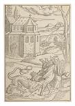 Mathis Gerung     um 1500 Nördlingen (?) - 1570 Lauingen an der DonauDer Heilige Johannes misst den