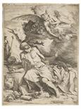 Jusepe de Ribera gen. Lo Spagnoletto     1591 Játiva - 1652 NeapelDer Heilige Hieronymus vernimmt
