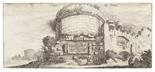 Israel Silvestre     1621 Nancy - 1691 Paris12 Bll.: Antiche e moderne Vedute di Roma. Um 1650.