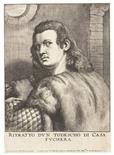 Wenzel Hollar     1607 Prag - 1677 LondonBuffalmacco oder Todescho di Casa Fuchera. Um 1650.