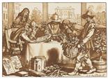 Cornelis Ploos van Amstel     1726 Weesp/Noord-Holland - 1798 Amsterdam4 Bll.: Hirtenpaar mit Kuh.