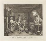 William Hogarth     1697 London - 1764 LondonThe distressed Poet (Der notleidende Dichter). 1736/