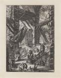 Giovanni Battista Piranesi     1720 Mogliano - 1778 RomBlatt VIII der sechzehnteiligen Folge der `