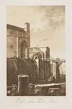 Johann Friedrich Frick     1774 Berlin - 1850 KreuznachMarienburg: Portal des ältesten Theils des