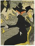 Henri de Toulouse-Lautrec     1864 Albi - 1901 MalroméDivan Japonais. 1892.Farblithografie. Adriani