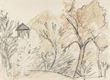 Otto Mueller     1874 Liebau/Riesengebirge - 1930 Obernigk bei BreslauBergige Landschaft mit