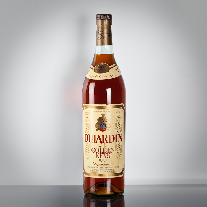 DUJARDIN GOLDEN KEYS JEROBOAM (NAAFI BOTTLING) Weinbrand West German