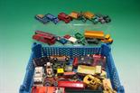 Dinky Toys playworn collection: Good variation of Dinky toys to include Leyland Octopus, AC Aceca,