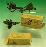 Britains Artillery Guns: To Include 4.5 Howitzer Muzzle Loading missing towing loop with box, 2