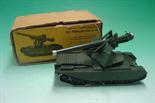 Britains Set 9748, Self-Propelled 155mm Gun: Green finish in original cardboard box with illustrated