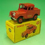 Dinky Toys Mersey Tunnel Police Van: Number 255 Land Rover still retaining original transfers (