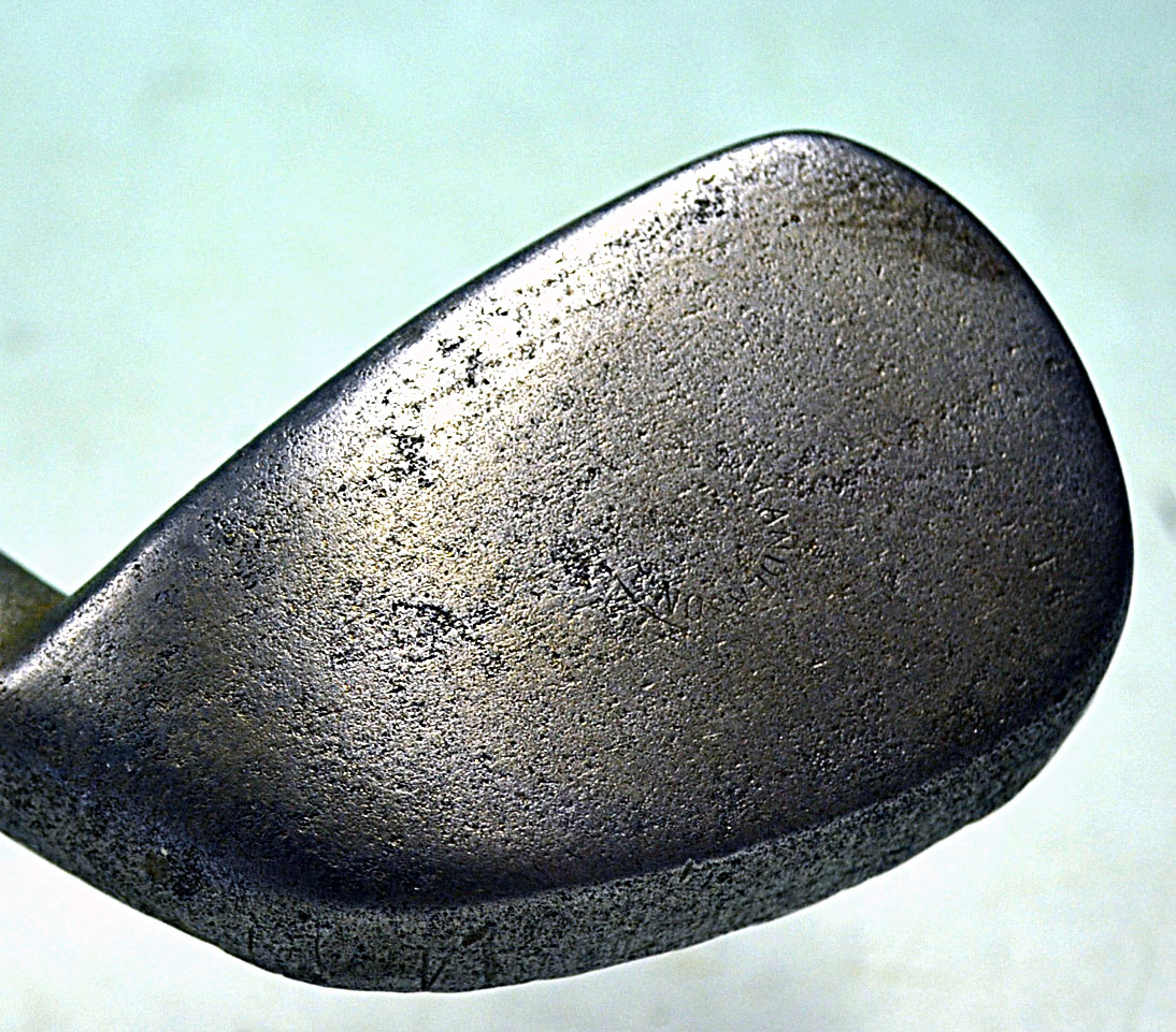 Anderson Anstruther rut iron c1885 – head measures 2.25x 1.75" c/w 5" hosel – retaining the original