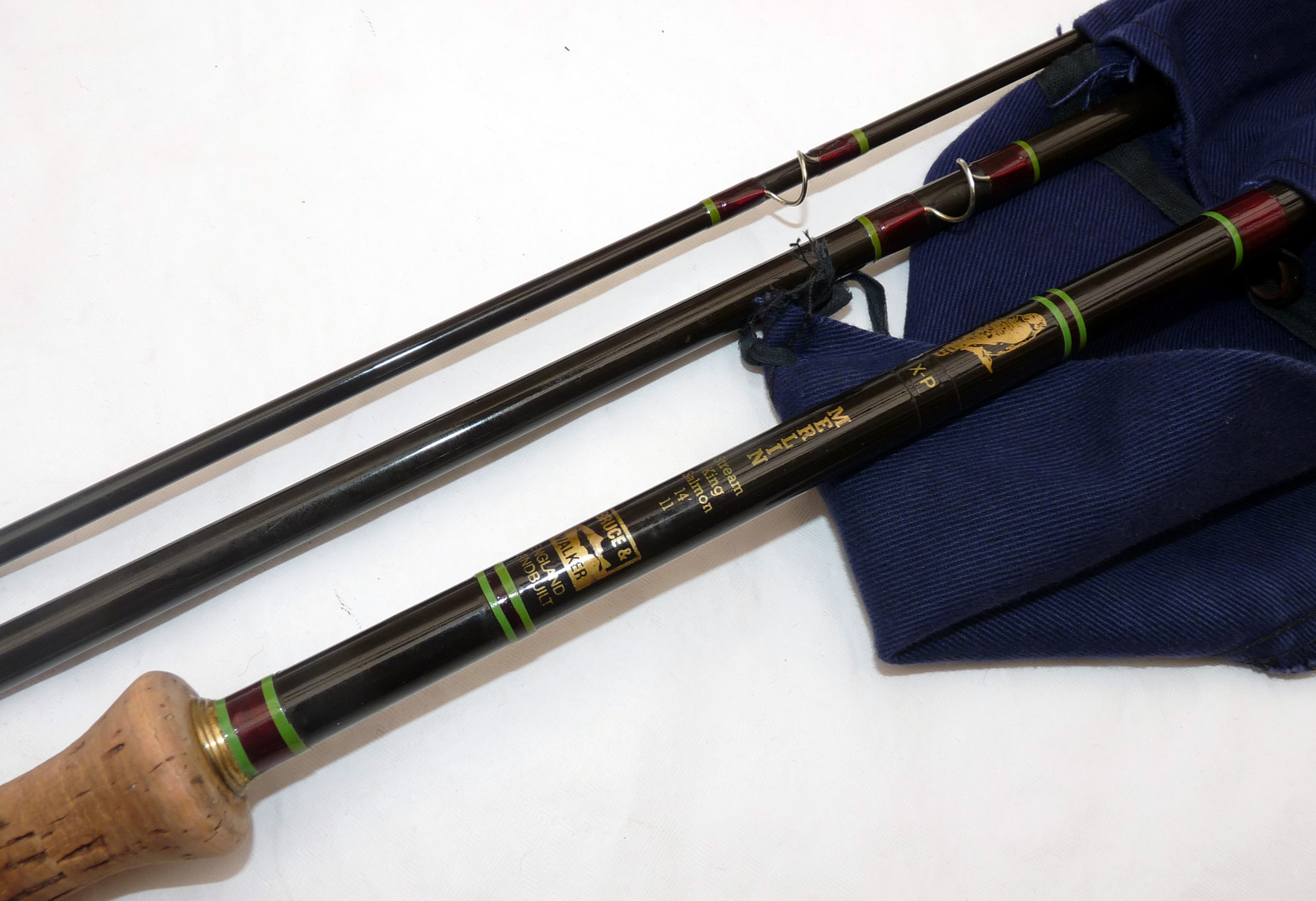 ROD Bruce & Walker The Merlin Stream King Salmon XP 14` 3 piece