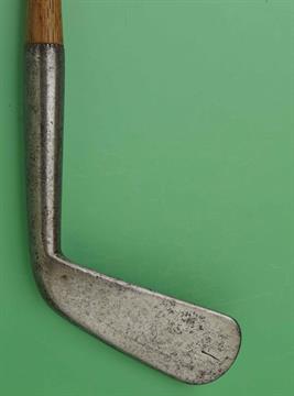 Rare and early Tom Stewart smf general iron c1890 – with the rare stamp pipe mark to the toe – c/w
