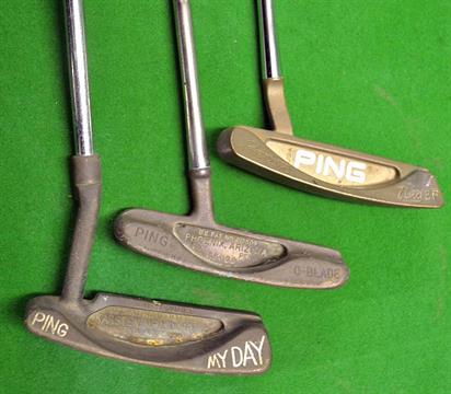 ping brass putter