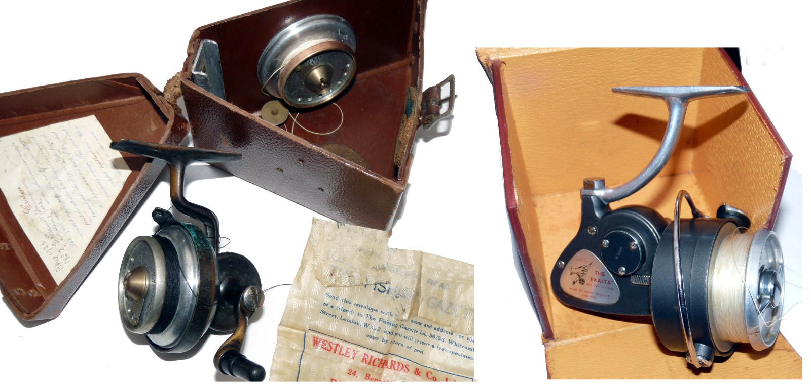 REELS (2): Fine Illingworth No3 threadline reel with virtually all original finish, Silver spool