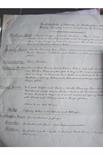 Worcestershire - Hagley - Rockingham Hall ms document on four pp large legal folio being an