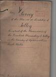 Wales - Carmarthenshire 1832 ms document on 61pp folio being a copy of the survey carried out in