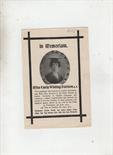 Suffragettes - Emily Davison original contemporaneous memorial leaflet issued after the death of