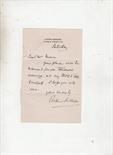 Autograph - Music - Sir Arthur Sullivan autograph letter signed to Mrs Moore extending an