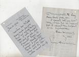 Autographs - Sir George Henschel series of 12 autograph letters signed discussing various musical