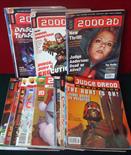Selection of 1990s - 2000ad Comics: Featuring Judge Dread, Sinister Dexter, Nikoli Dante all Shop