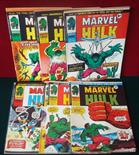 British Marvel Comics: 1970s The Mighty World of Marvel featuring The Incredible Hulk Starting