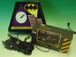 Batman Advertising Clock: 1992 DC Thompson Electric Clock advertising Nostalgia & Comics together