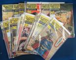 Selection of Classics Illustrated Comics / Magazines: Featuring various Stories issue numbers 4,