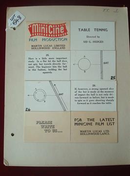 Minicine Film Production Original Hand Drawn Story Board Artwork: Original Watercolours Produced