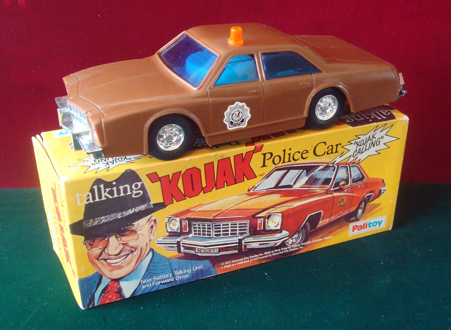 Corgi Juniors Kojak E2527 - 1977 - Buick Police/Hélicoptère Royal - Boîte Non Ouverte
