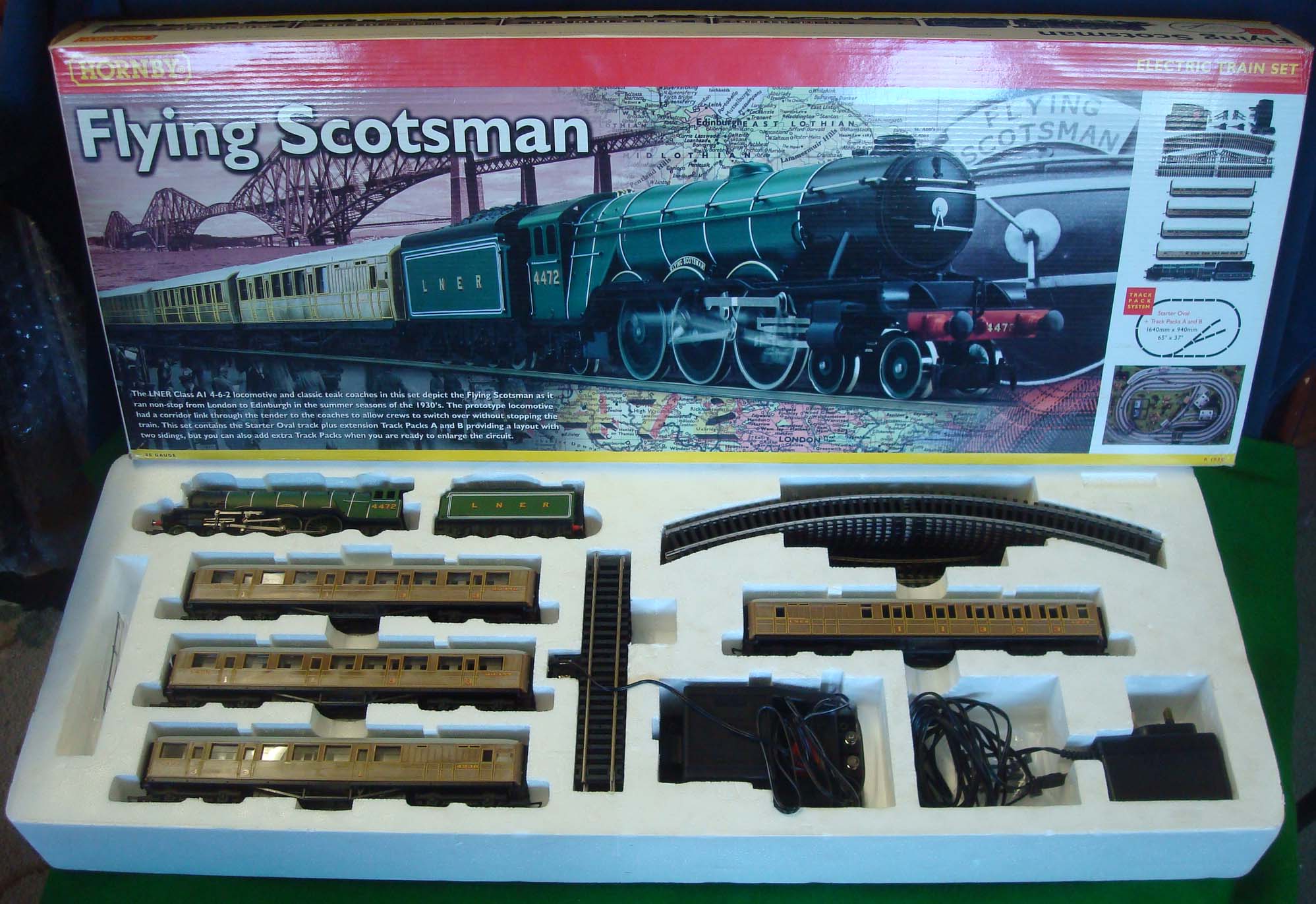 flying scotsman electric train set