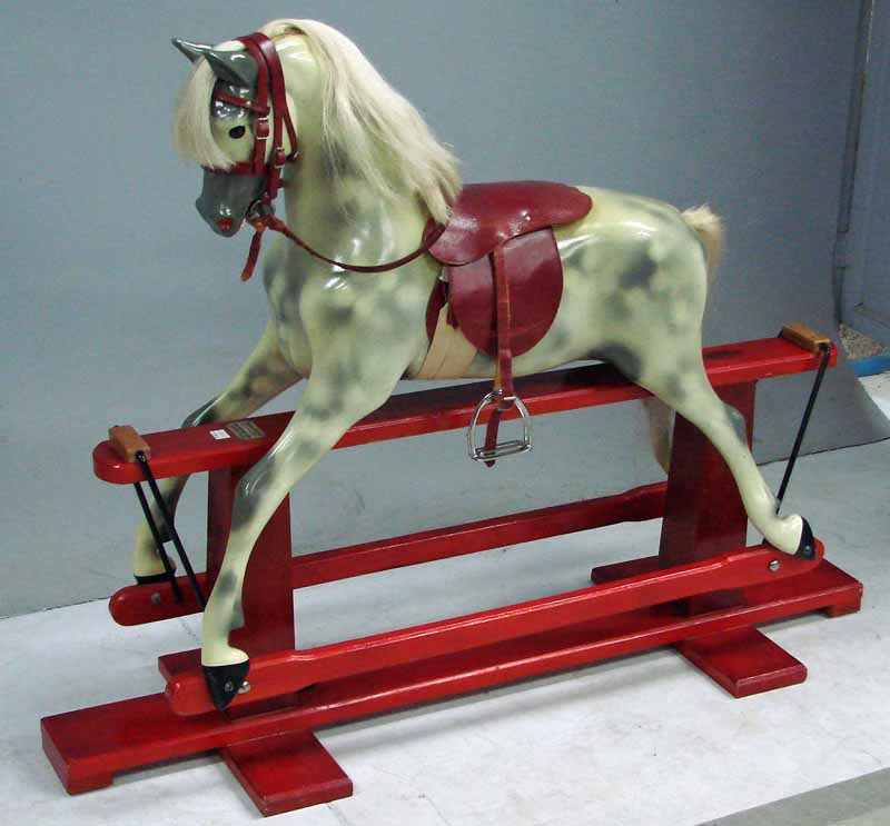 fiberglass rocking horse