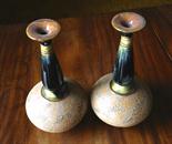 Pair of Royal Doulton Slater’s patent vases.