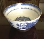 Nineteenth century Chinese blue and white bowl.