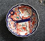 Imari plate approximately 30cms diameter.