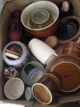 Boxed lot of Hornsea pottery.