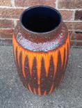 Large 1960`s pottery vase.