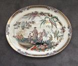 Large Bednall Heath pottery platter