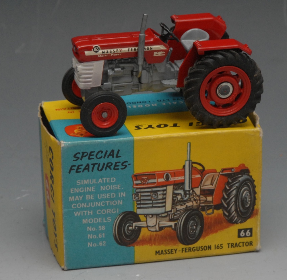 Toys 66 MasseyFerguson 165 tractor with simulated engine noise