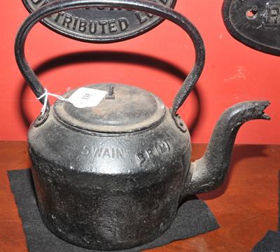 painted cast iron four pint kettle painted cast iron four pint kettle