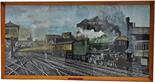 Original Oil Painting `King on the Cambrian Coast Express at Snow Hill` by Paul Twine dated 11/72.