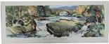 Carriage Print, `The Falls, Invermoriston, Inverness-shire` by Kenneth Steel from the Scottish