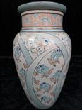 A large Doulton Stoneware vase.